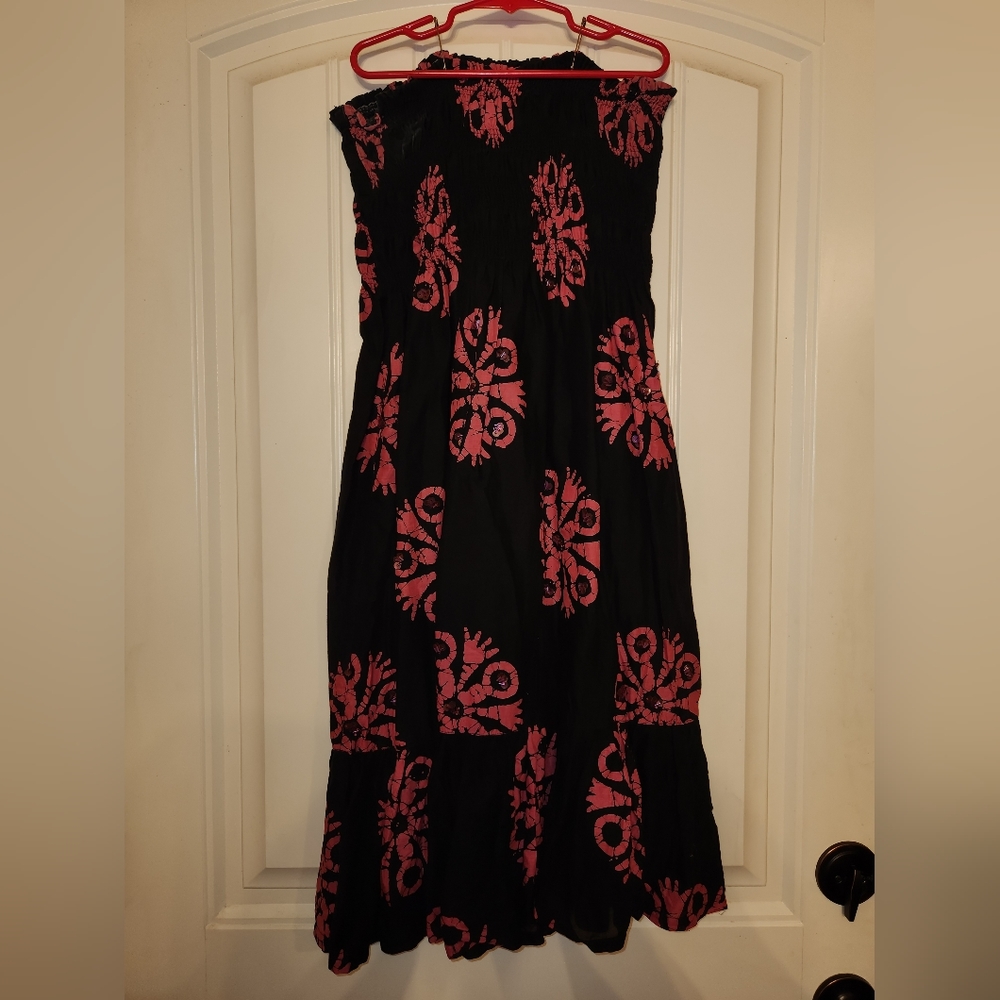 Strapless dress